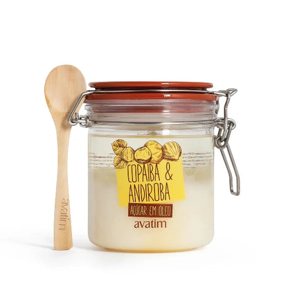 AVATIM - Scrub naturale zucchero in olio Copaíba & Andiroba 500 G